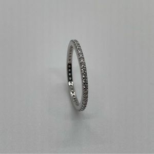 Sterling Silver Stack Ring/ Size 6,7 and 8